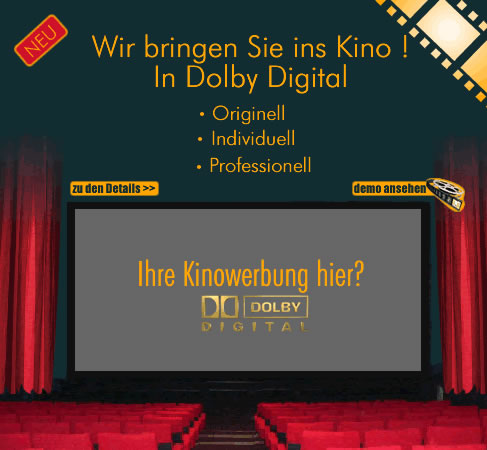 Kinowerbung,Kinospot,Dolby Digital,Kino,Werbung,